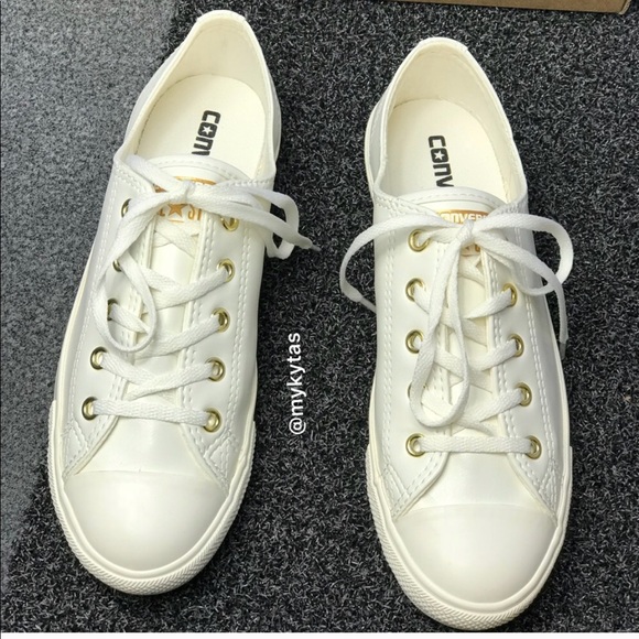 NWT Converse Ctas Dainty OX Egret LT W AUTHENTIC - Picture 5 of 8